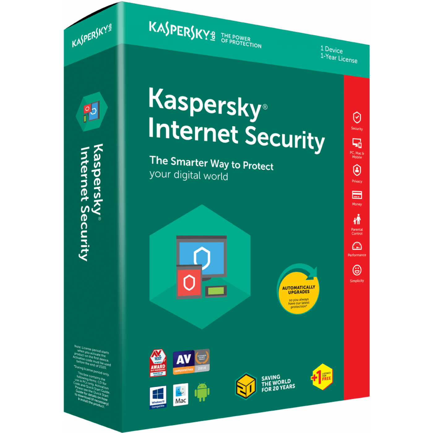 Kaspersky internet security установить